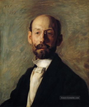 portrait autoportrait porträt Ölbilder verkaufen - Porträt von Frank BA Linton Realismus Porträts Thomas Eakins